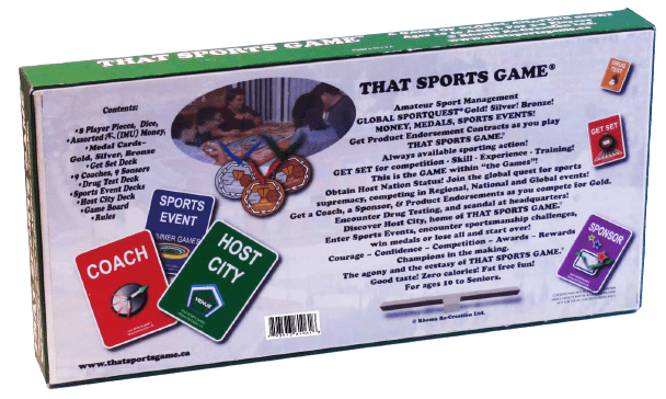 Back of Board Game Box